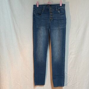 d. jeans Button-Fly Denim Pants
